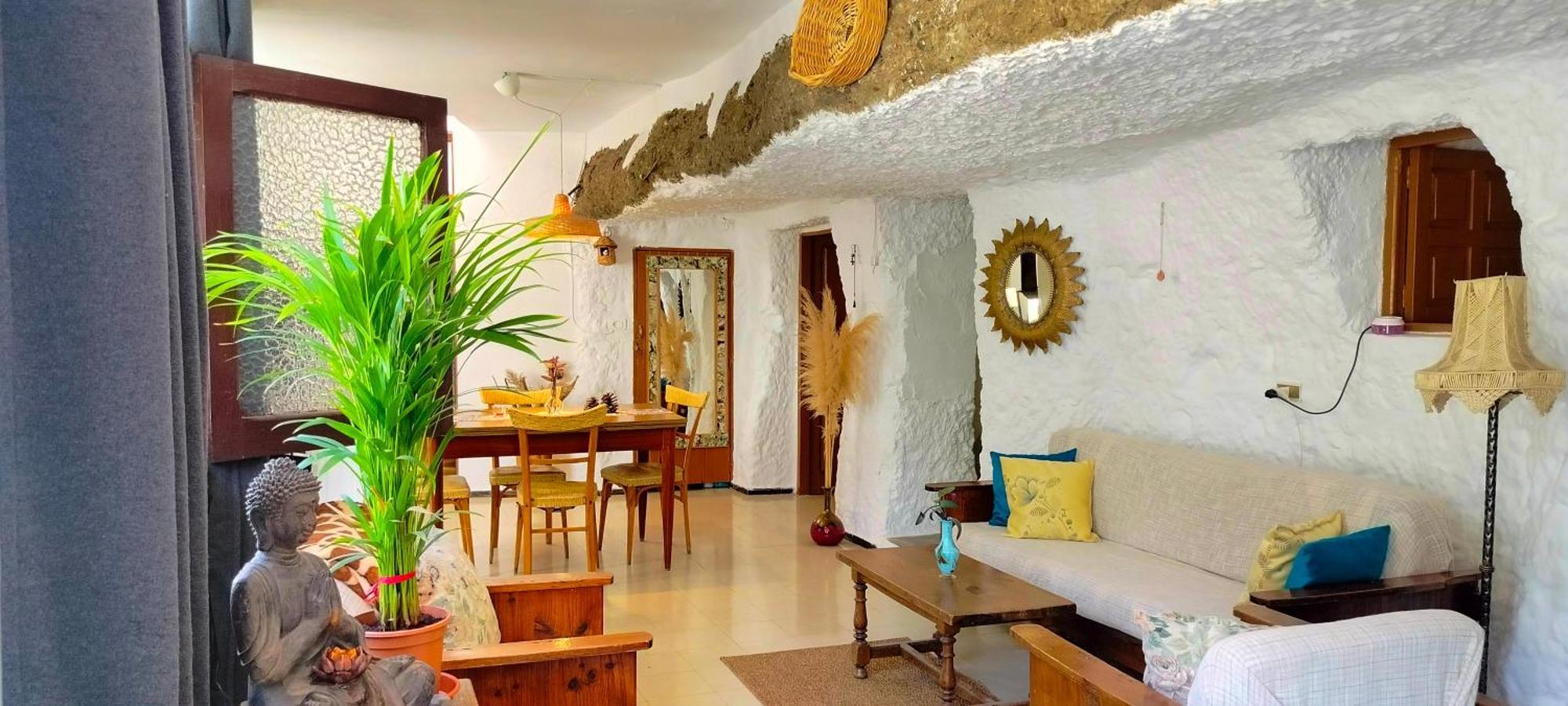 Casa Cueva Rural Trebola, Artenara Juncalillo Esterno foto