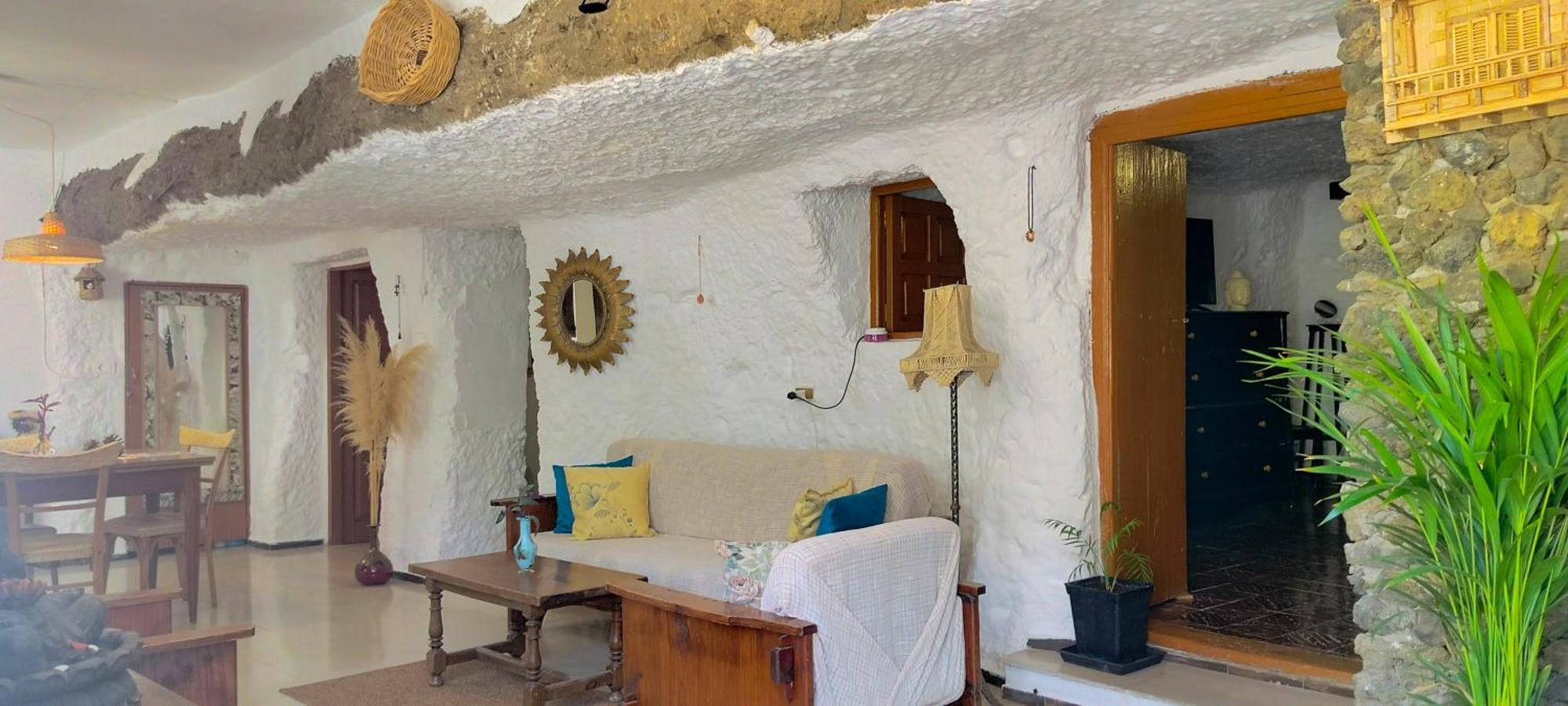 Casa Cueva Rural Trebola, Artenara Juncalillo Esterno foto