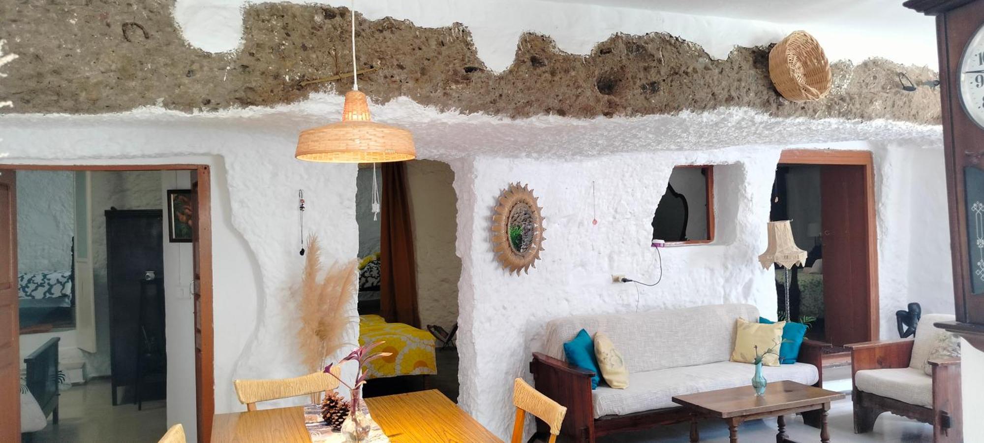 Casa Cueva Rural Trebola, Artenara Juncalillo Esterno foto