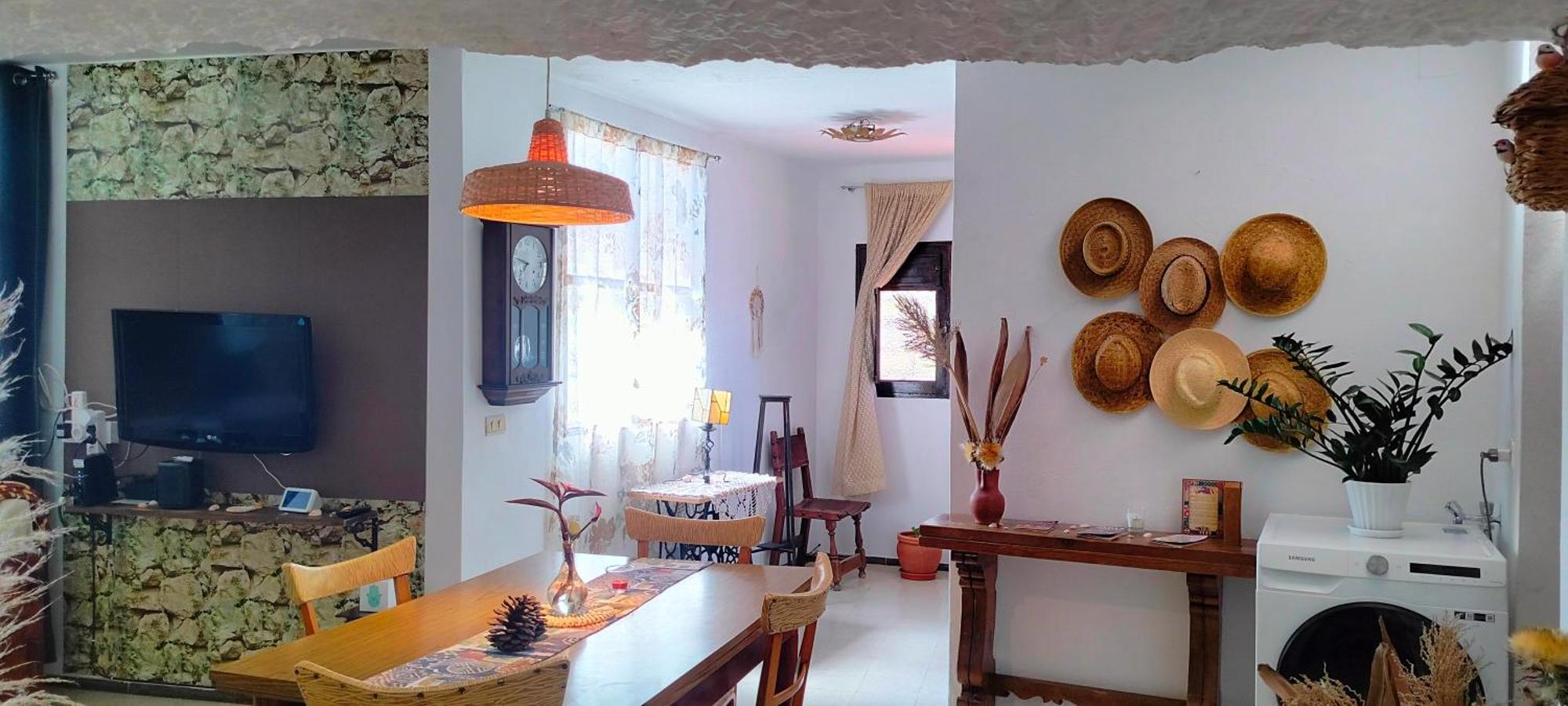 Casa Cueva Rural Trebola, Artenara Juncalillo Esterno foto